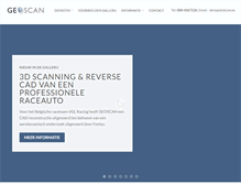 Tablet Screenshot of geoscan.nl