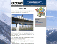 Tablet Screenshot of geoscan.fr